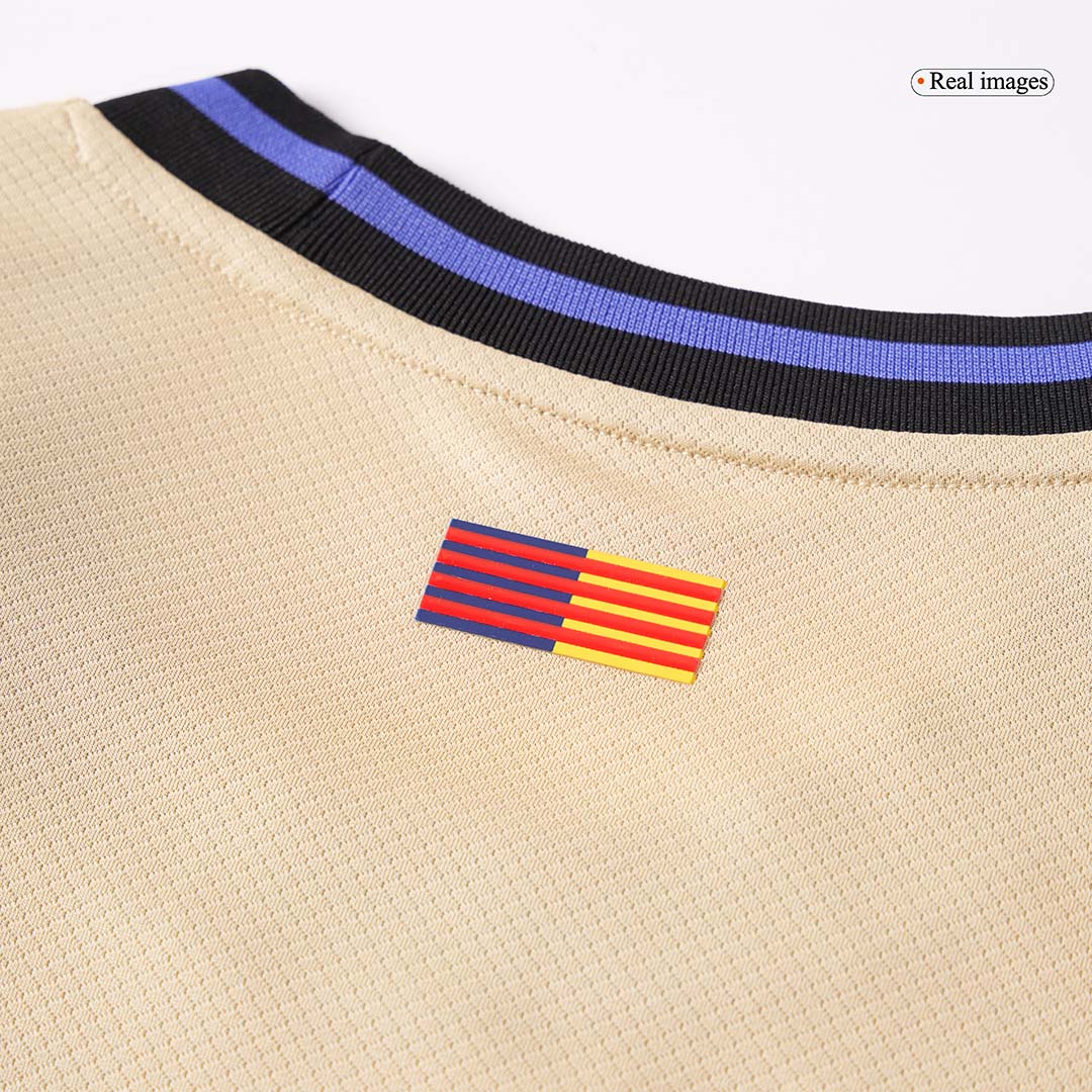 F.DE JONG #21 Barcelona Away Soccer Jersey 2025/26 -UCL