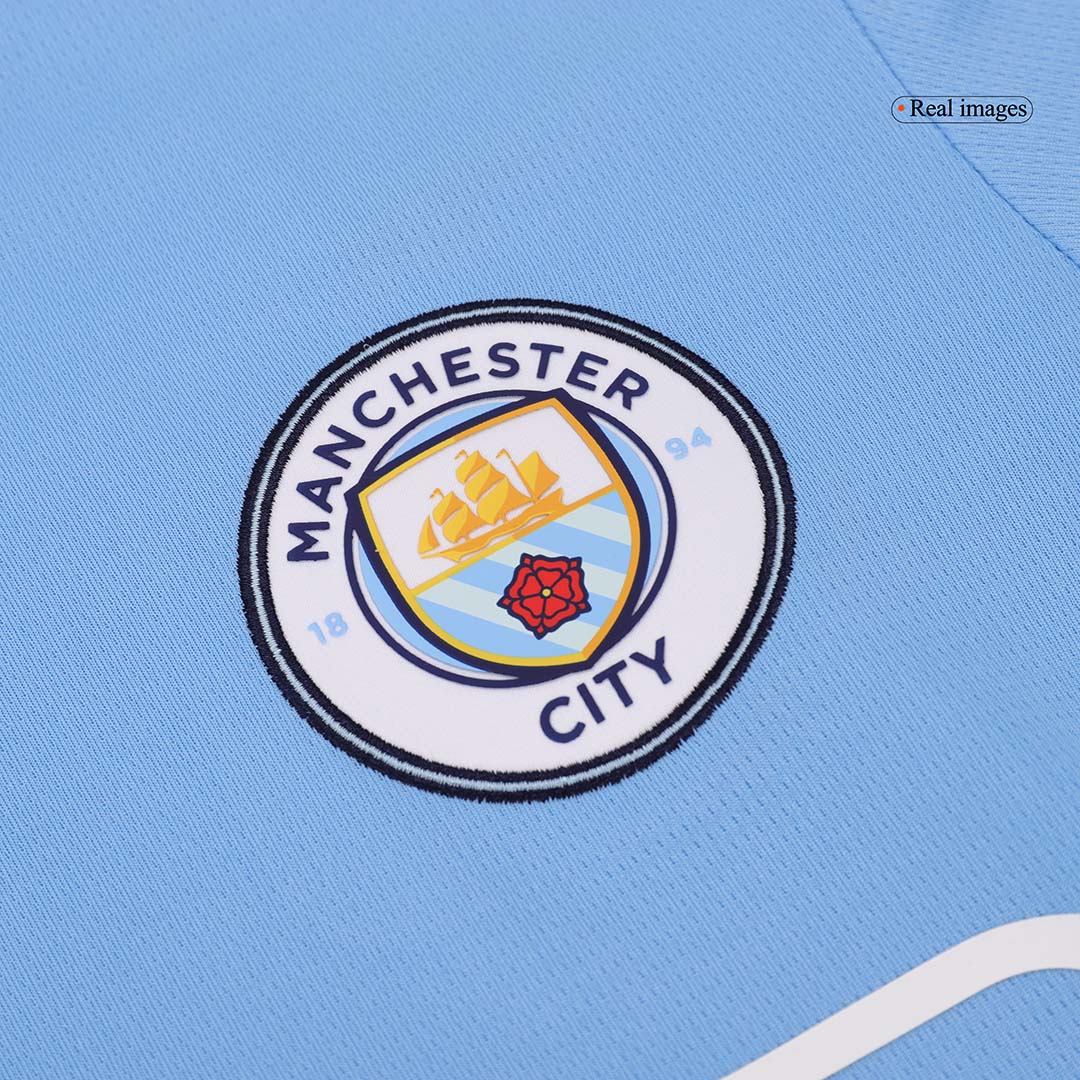Gift-Manchester City Home Soccer Jersey 2024/25