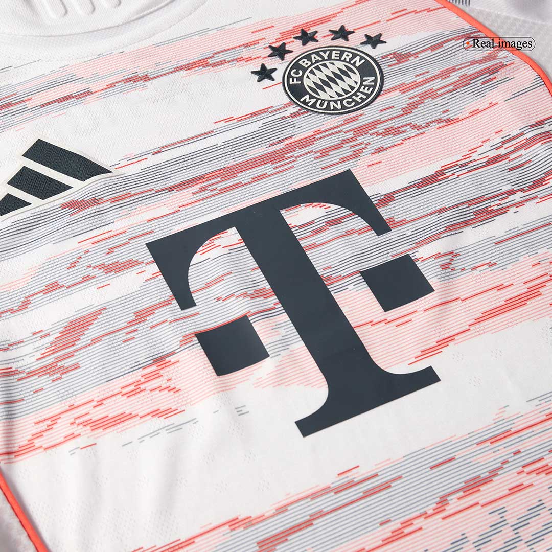 UPAMECANO #2 Bayern Munich Away Authentic Soccer Jersey 2025/26