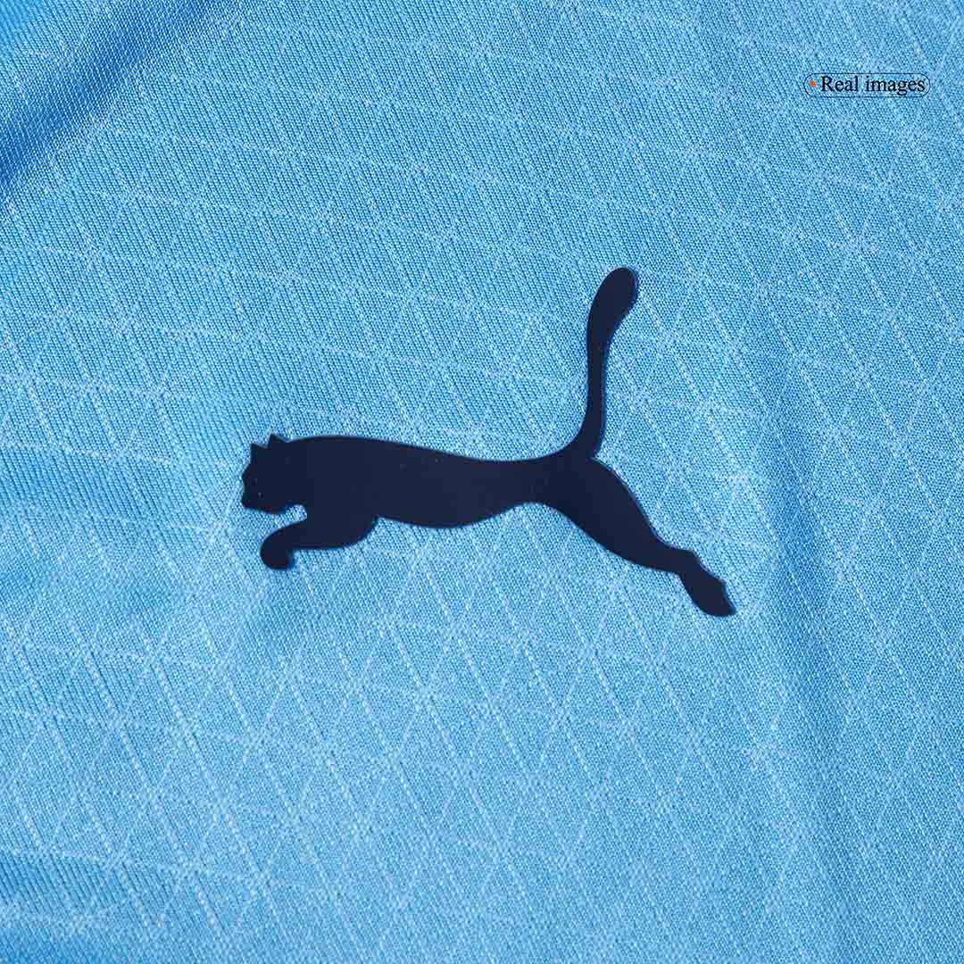 HAALAND #9 Authentic Manchester City Home Soccer Jersey 2025/26 Blue Jersey - Club World Cup