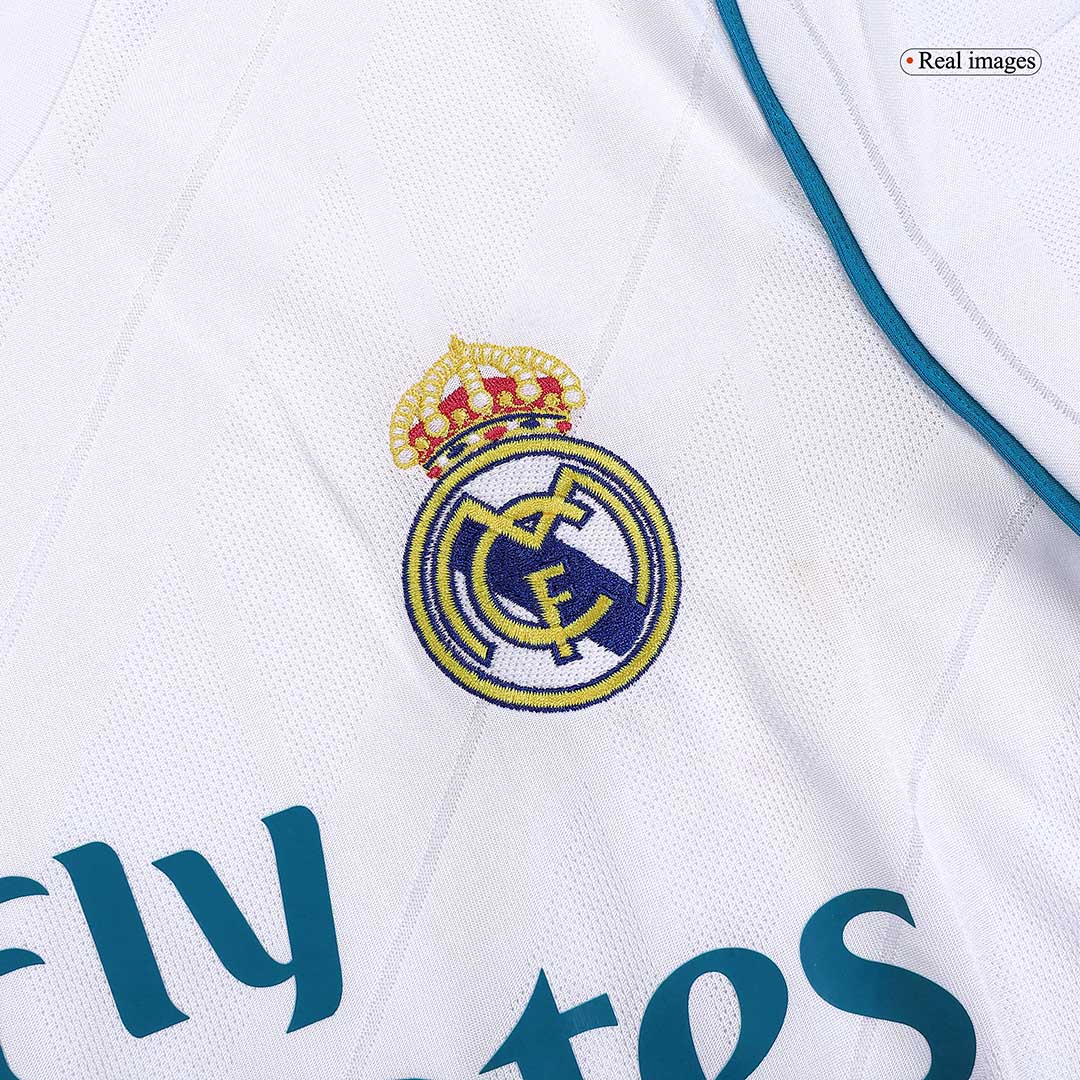 BENZEMA #9 Real Madrid Retro Jersey Home Soccer Shirt 2017/18