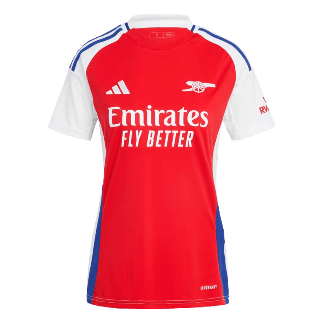 Gift-Women's Arsenal Home Soccer Jersey Shirt 2024/25