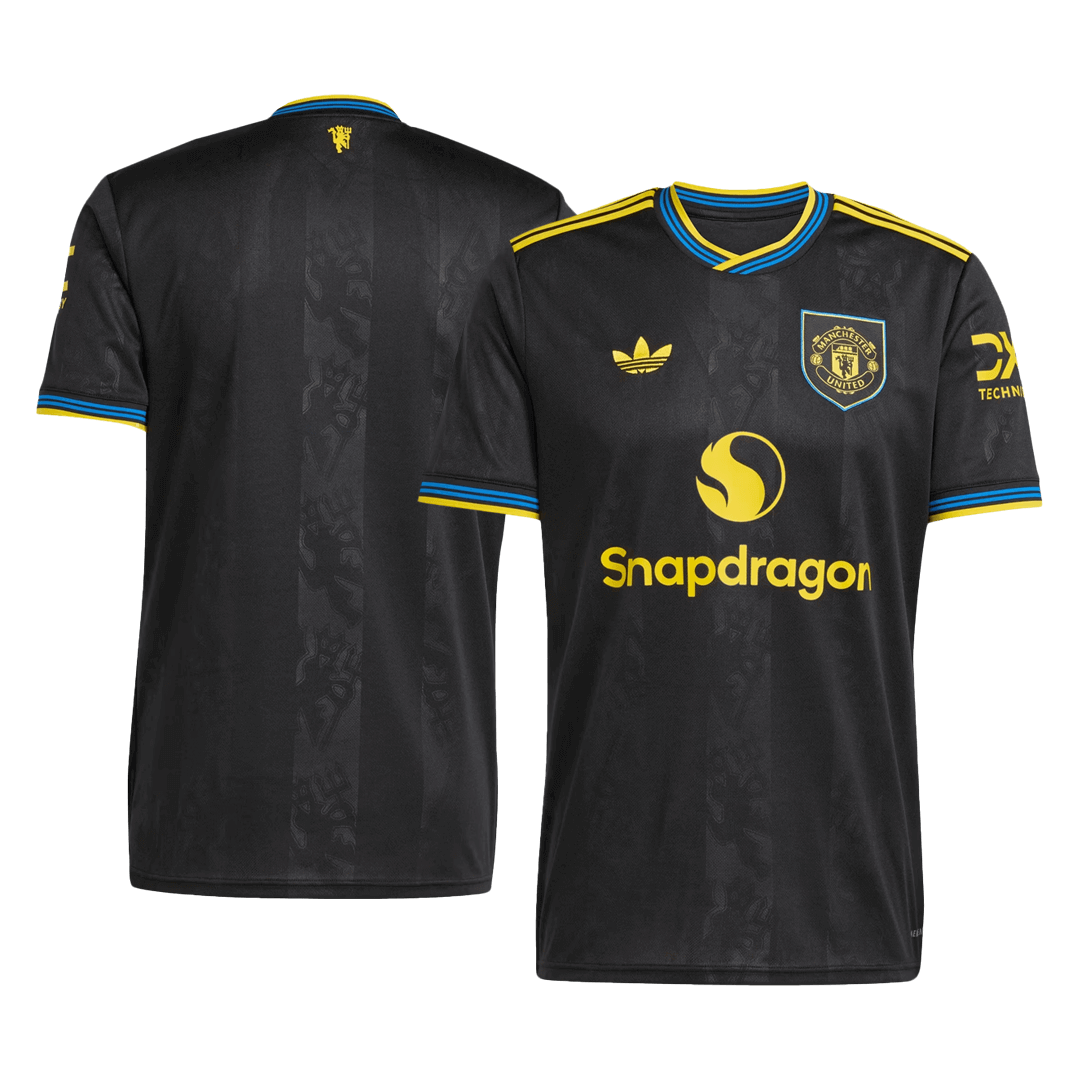Manchester United Soccer Jersey Third Away Custom Shirt 2025/26