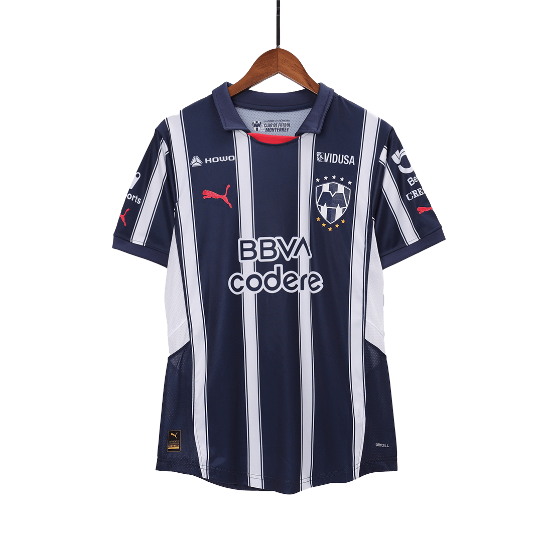 Authentic #93 SERGIO RAMO SSoccer Jersey Monterrey Home Shirt 2024/25