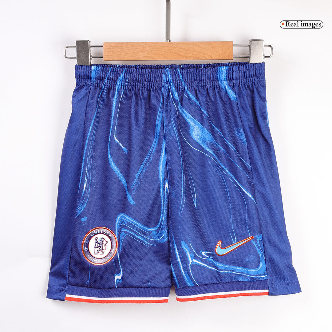 Kid's Chelsea Home Soccer Jersey Kit(Shirt+Shorts) 2024/25