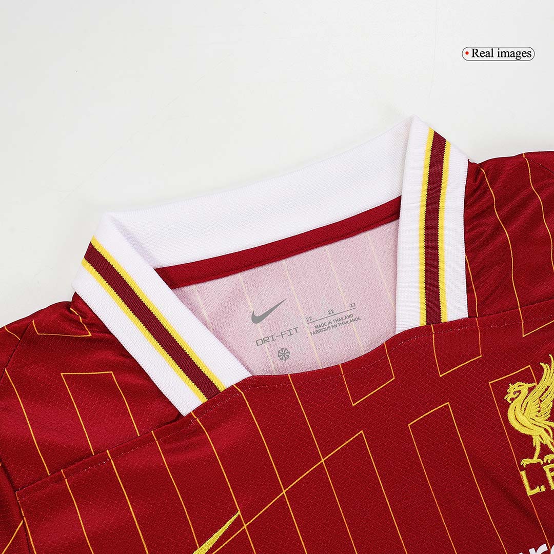 Liverpool Cheap Kids Kit Home Soccer Jersey 2024/25 (Shirt+Shorts+Socks)