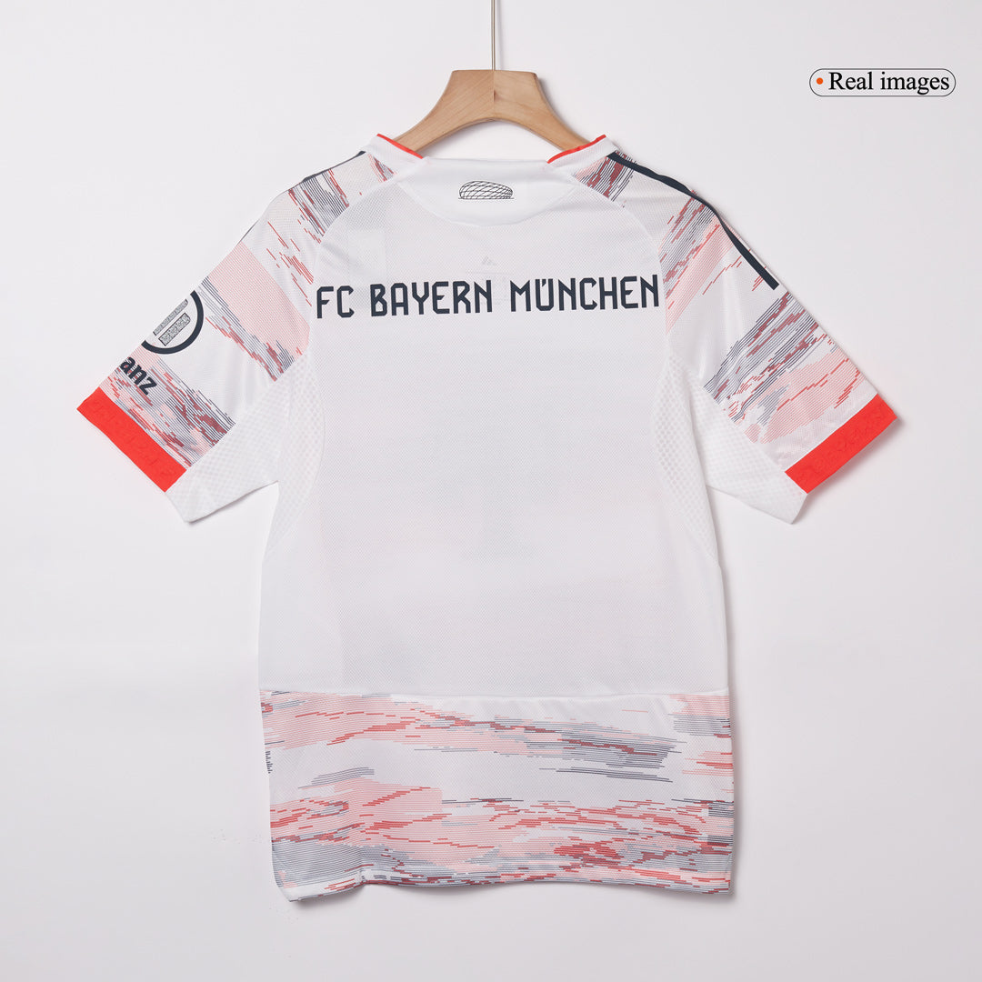 UPAMECANO #2 Bayern Munich Away Authentic Soccer Jersey 2025/26