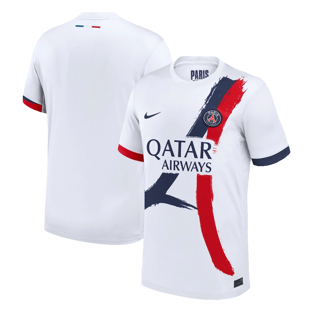 Gift-PSG Jersey Custom Soccer Jersey Away 2024/25