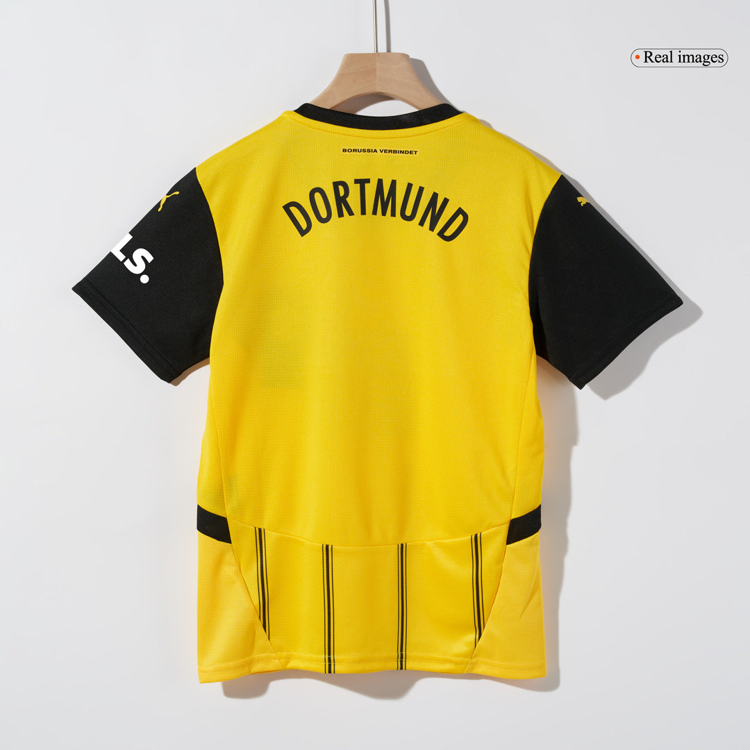 Kids Borussia Dortmund Home Soccer Kits 2024/25
