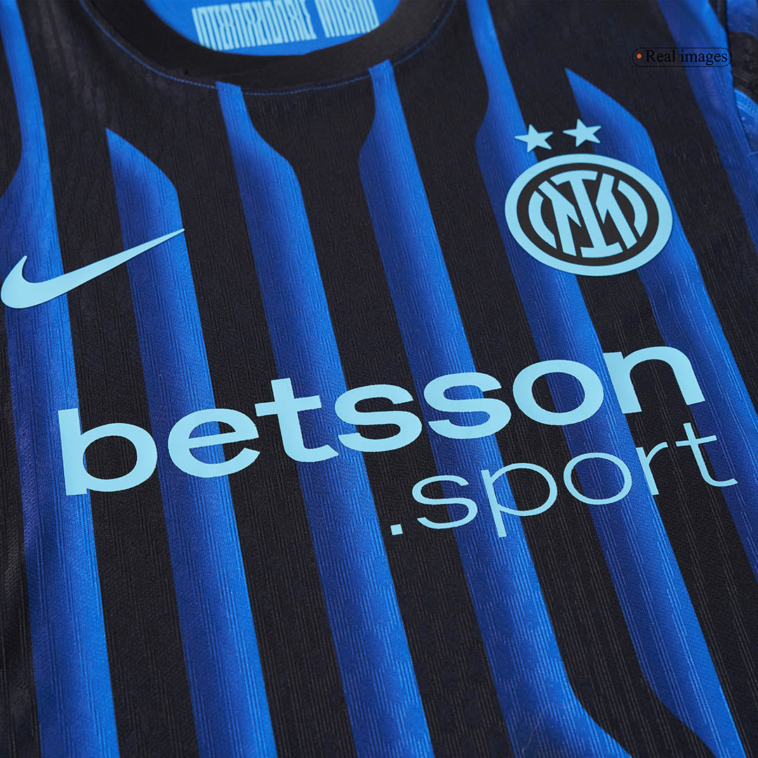 THURAM #9 Inter Milan Home Authentic Soccer Jersey 2025/26