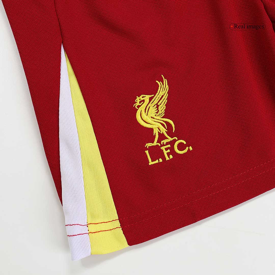 Liverpool Cheap Kids Kit Home Soccer Jersey 2024/25 (Shirt+Shorts+Socks)