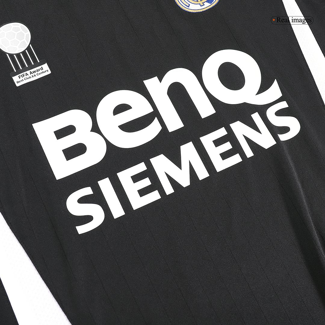 SERGIO RAMOS #4 Retro Real Madrid Jersey Away Soccer Shirt 2006/07