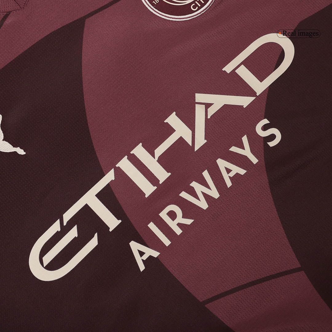 Gift-Manchester City Third Away Football Shirt 2024/25