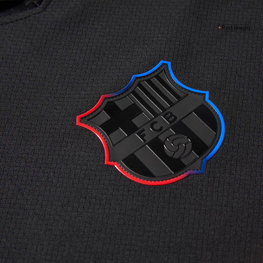 Gift-Barcelona Away Soccer Jersey 2024/25- Spotify Logo Without Text
