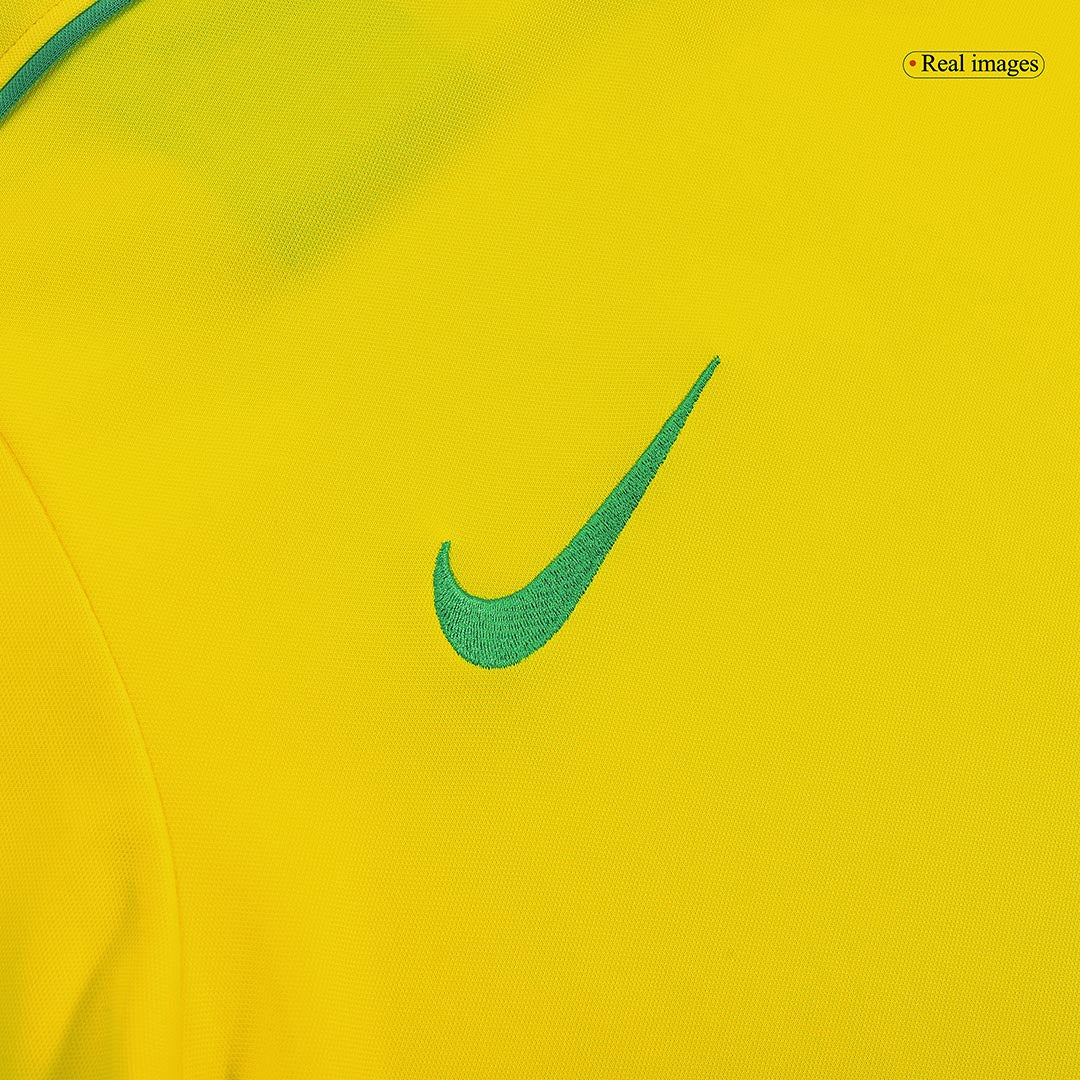Retro Jersey RIVALDO #10 Brazil Home Soccer Shirt 1998 -World Cup