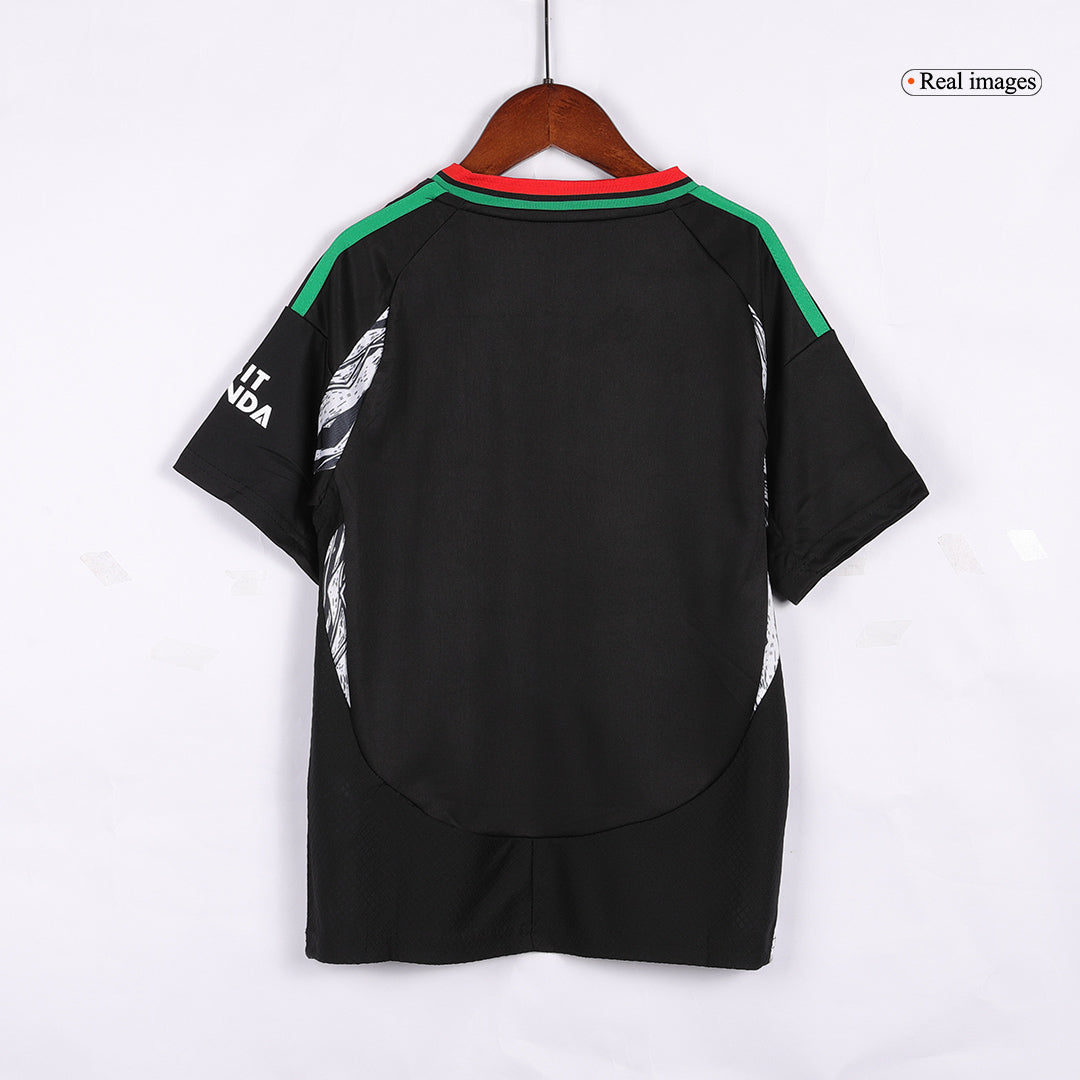 Gift-Kid's Arsenal Away Soccer Jersey Kit(Shirt+Shorts) 2024/25
