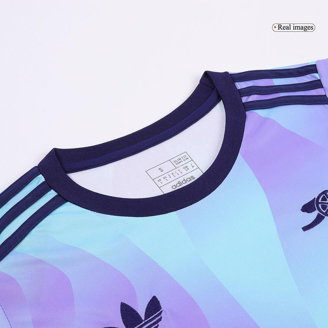 Gift-Women's Arsenal Third Away Soccer Jersey Shirt 2024/25