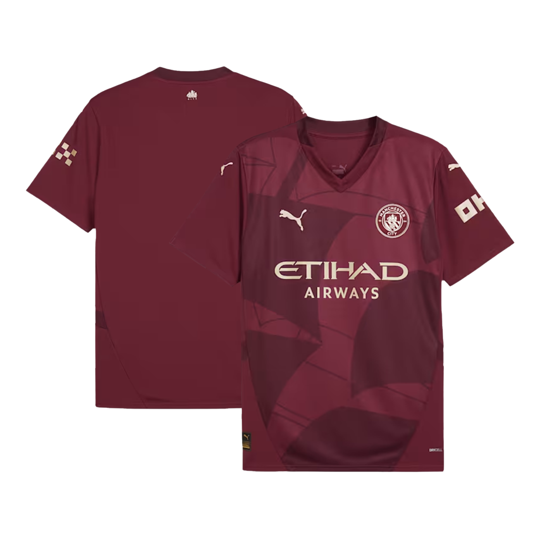 Gift-Manchester City Third Away Football Shirt 2024/25