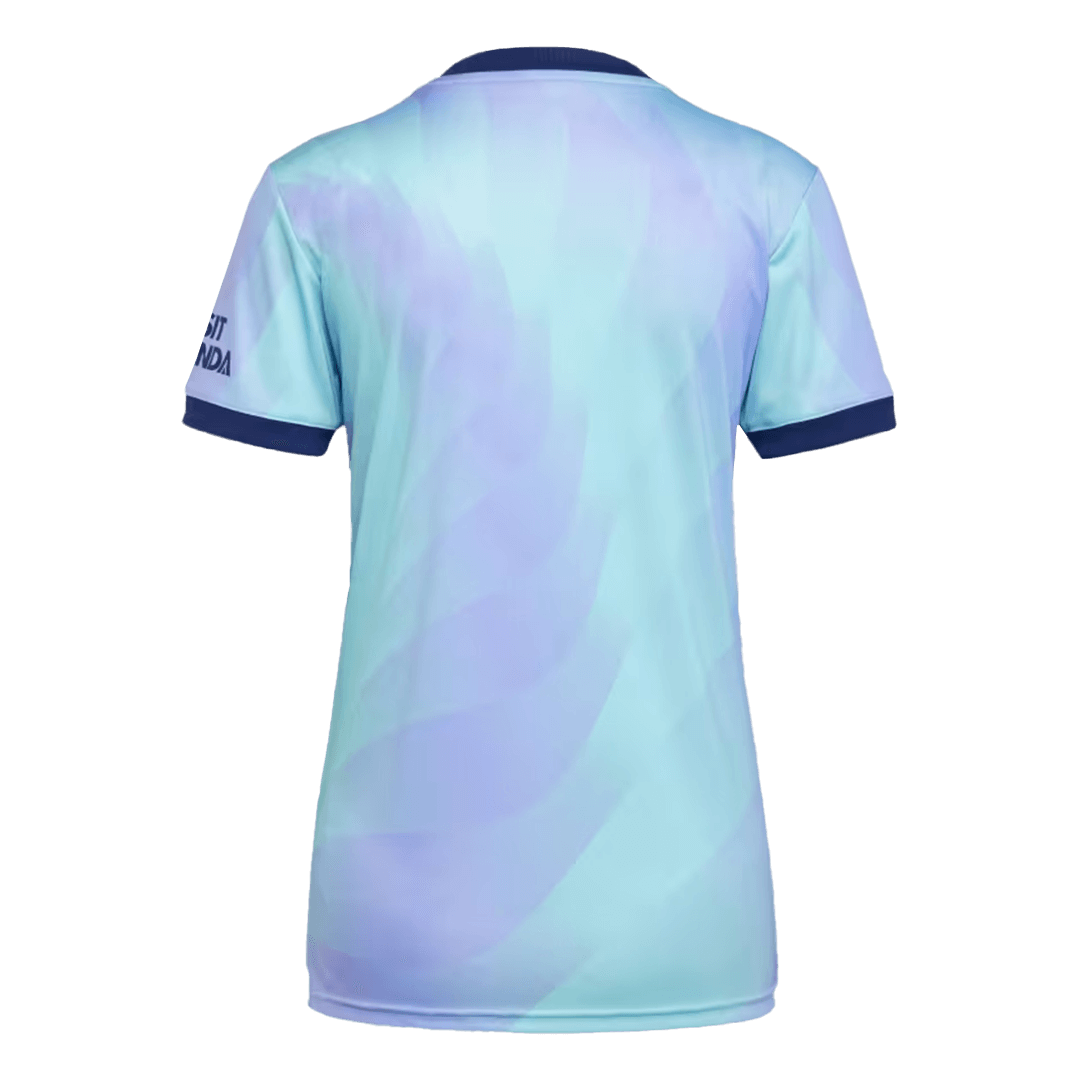 Gift-Women's Arsenal Third Away Soccer Jersey Shirt 2024/25