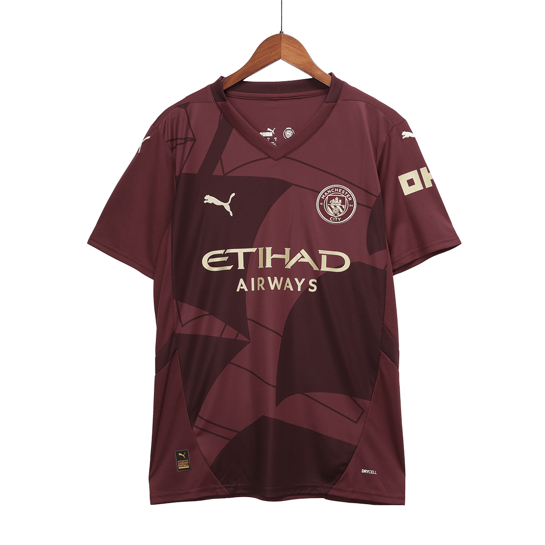 Gift-Manchester City Third Away Football Shirt 2024/25
