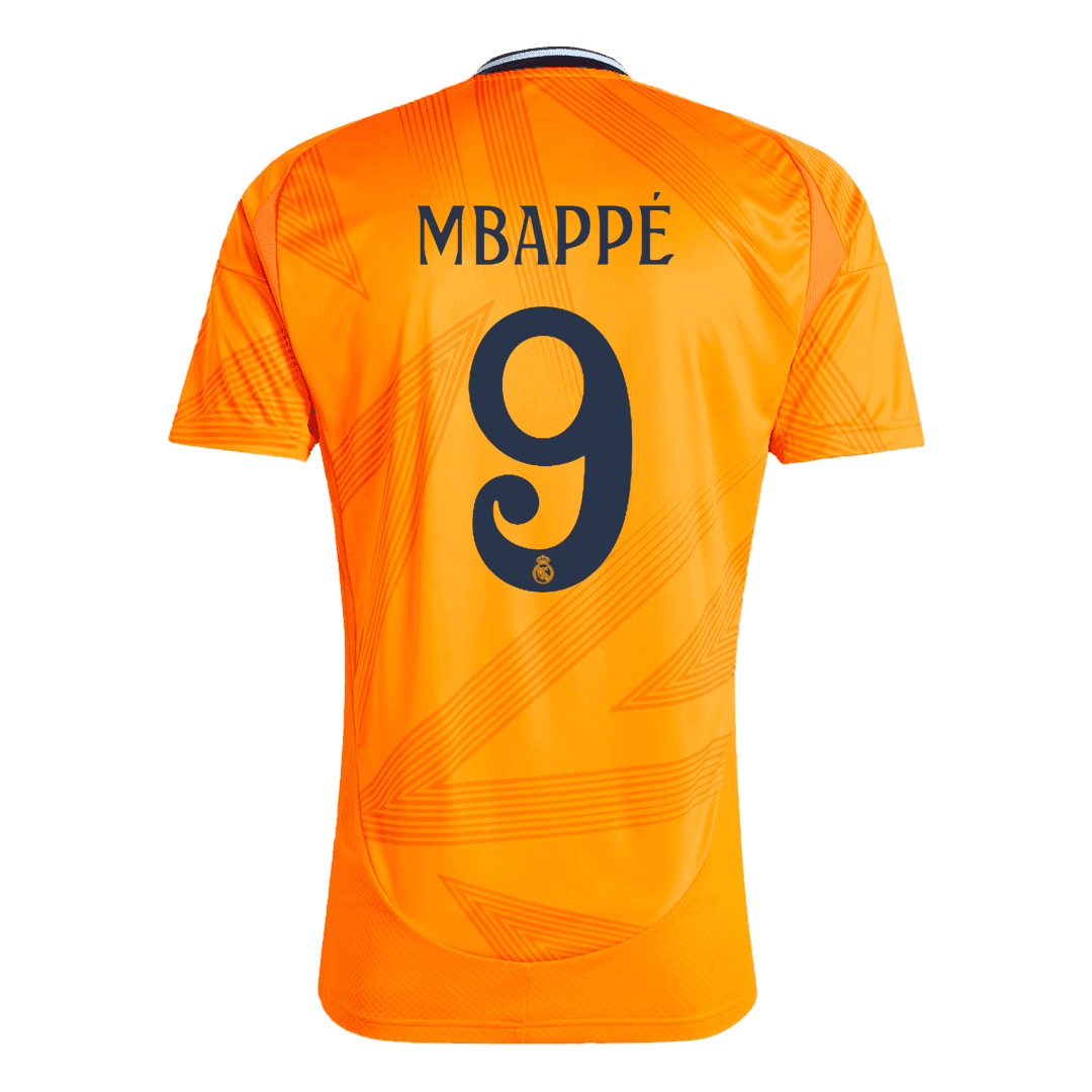 Mbappe #9 Real Madrid Away Soccer Jersey 2024/25