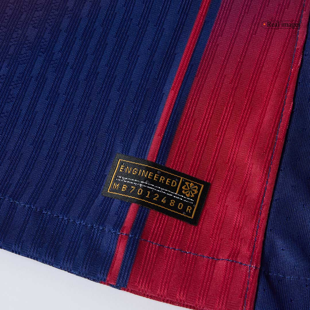 KOUNDE #23 Barcelona Home Authentic Soccer Jersey 2025/26