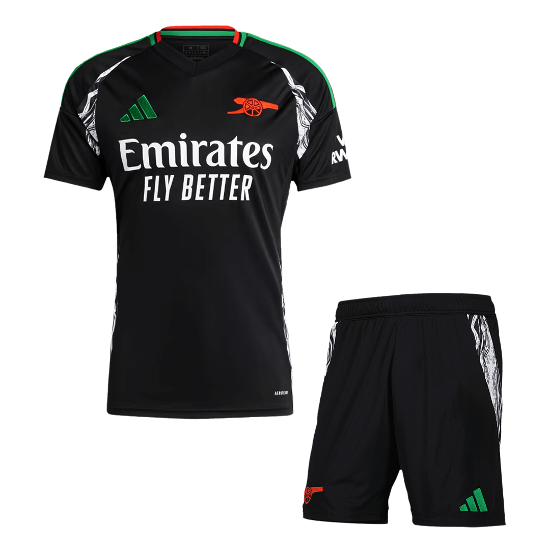Arsenal Away Soccer Jersey Kit(Shirt+Shorts) 2024/25