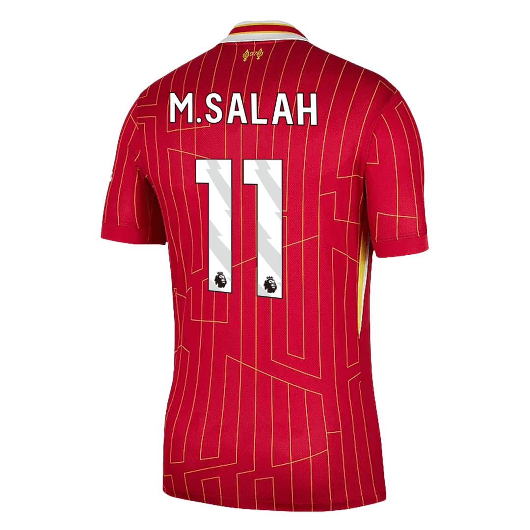 M.SALAH #11 Liverpool Home Soccer Jersey 2024/25