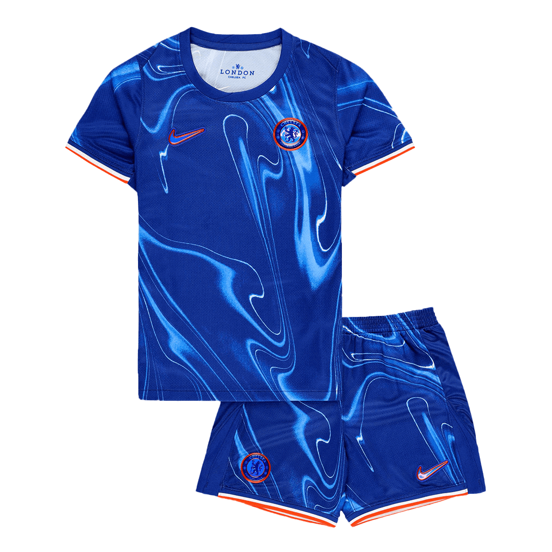 Kid's Chelsea Home Soccer Jersey Kit(Shirt+Shorts) 2024/25
