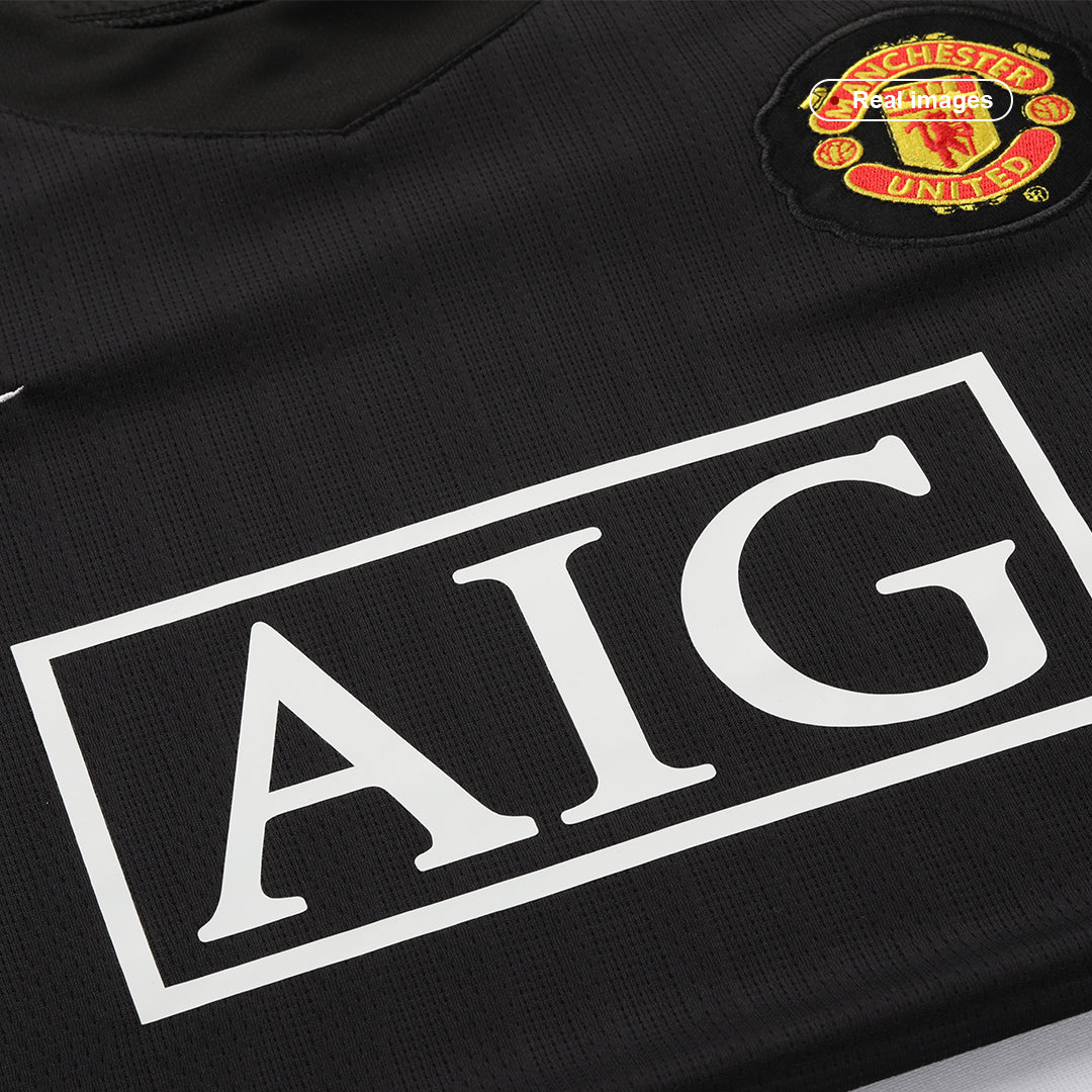 Retro Jersey ROONEY #10 Manchester United Retro Jersey Away Soccer Shirt 2007/08