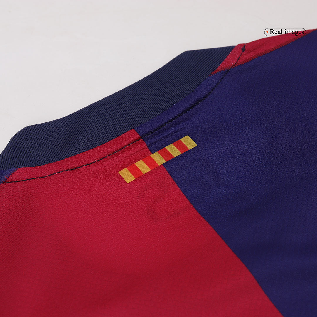 Barcelona Home Soccer Jersey 2024/25 - Spotify Logo Without Text