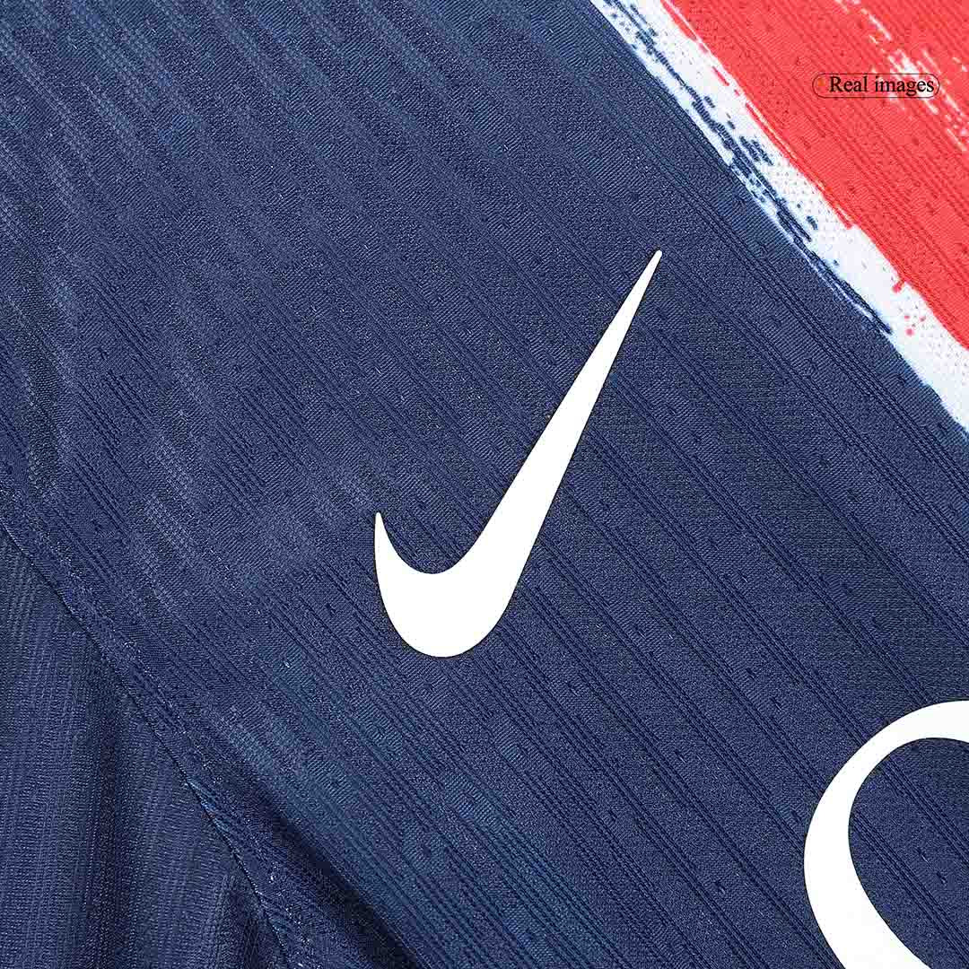 PSG Authentic O.DEMBÉLÉ #10 Soccer Jersey PSG Home Shirt 2024/25 - UCL