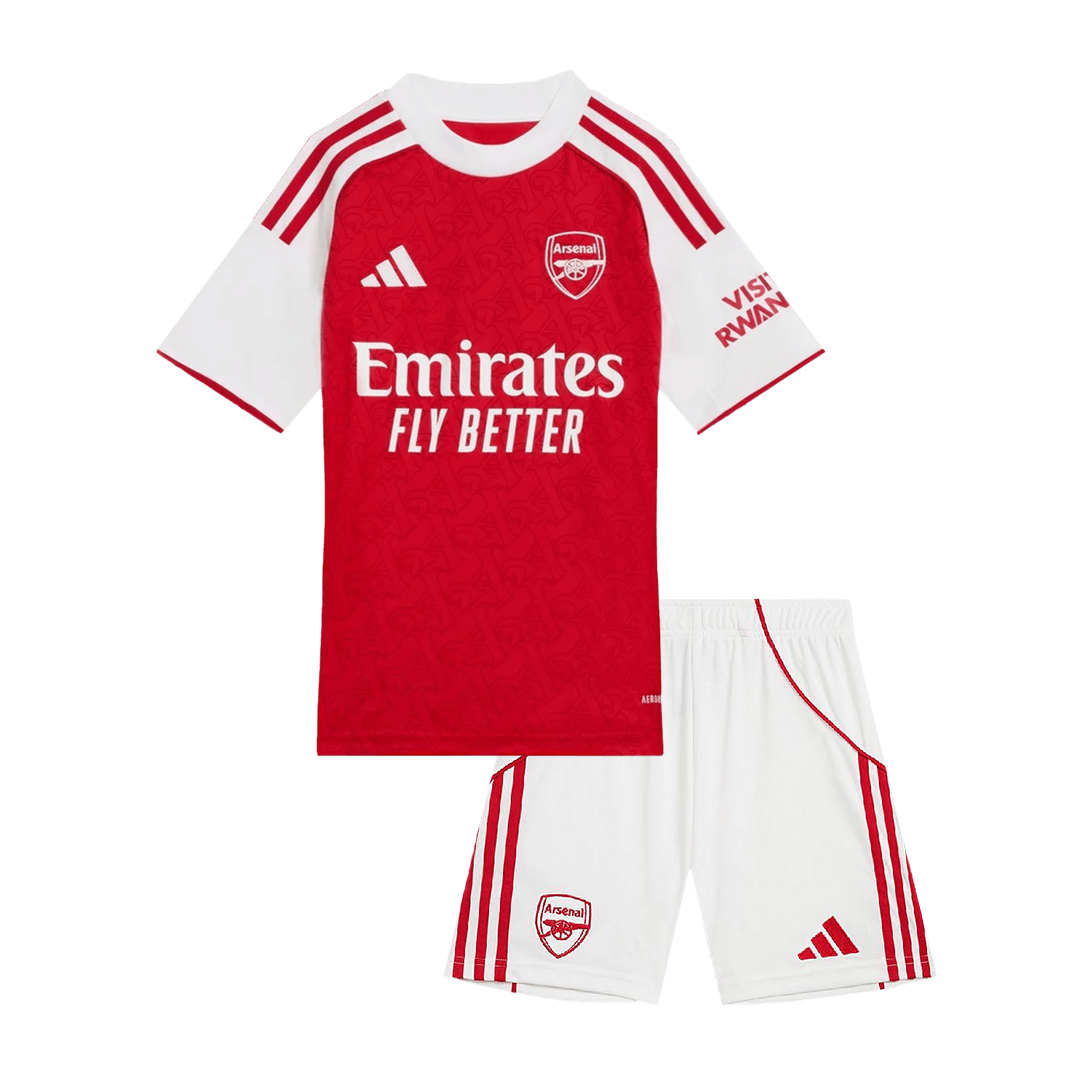 Kid's Arsenal Home Jersey Kit(Jersey+Shorts) 2025/26