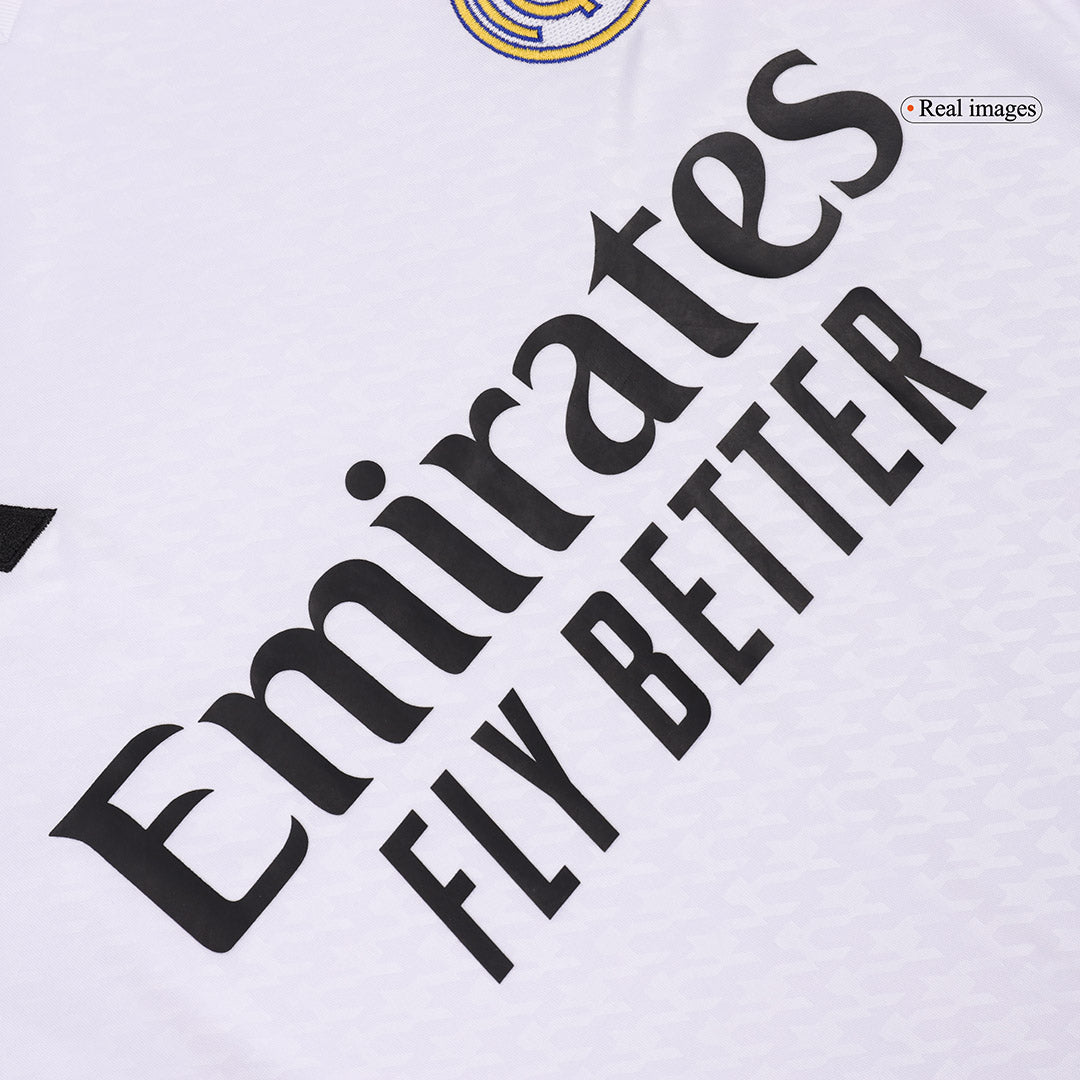 Real Madrid Home Long Sleeve Football Shirt 2024/25