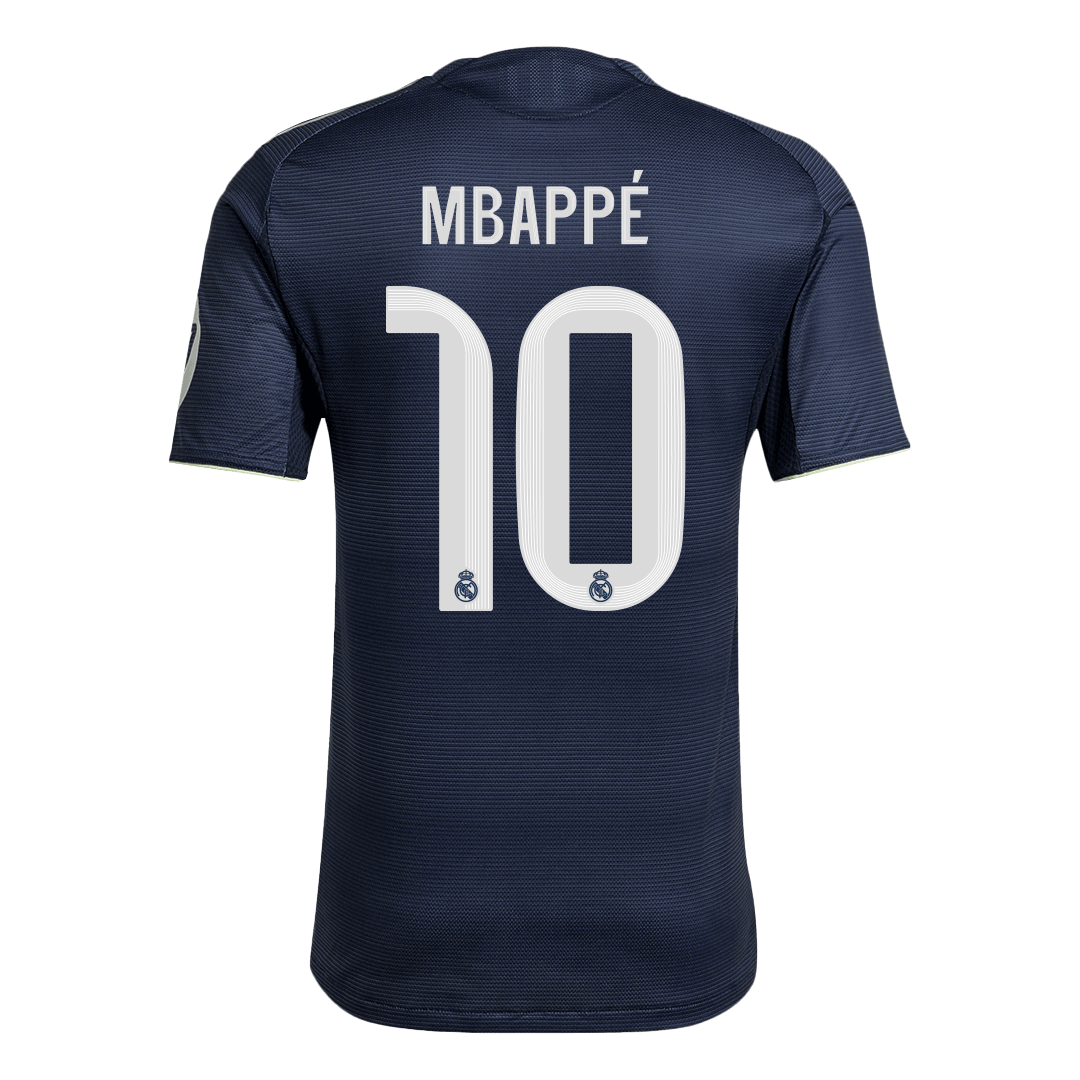 Authentic MBAPPÉ #10 Soccer Jersey Real Madrid Away Shirt 2025/26