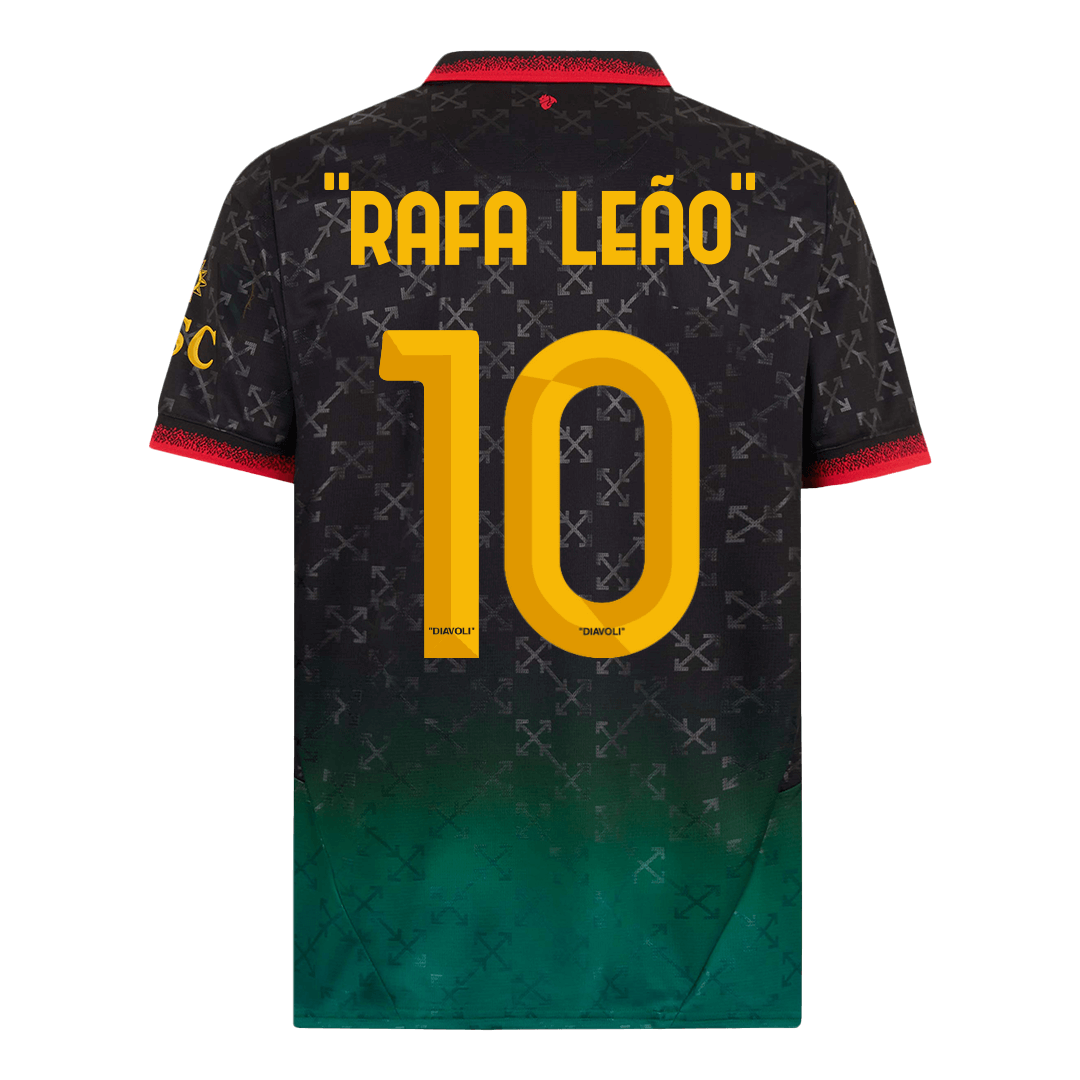 AC Milan RAFA LEAO #10 Fourth Away Soccer Jersey 2024/25