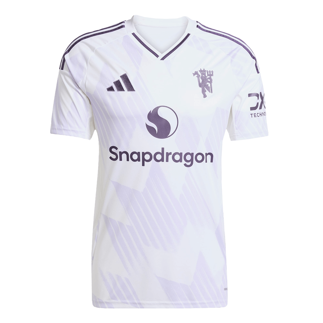 B.FERNANDES #8 Manchester United Away Soccer Jersey 2025/26