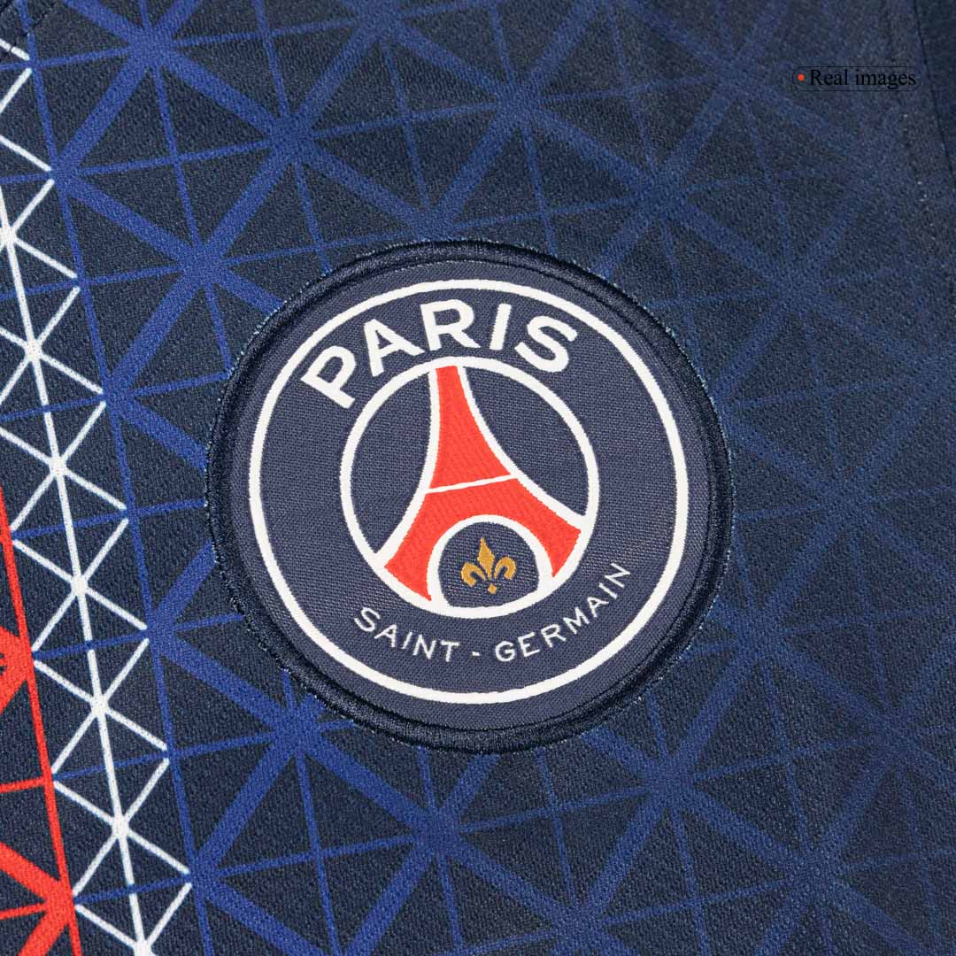 PSG Home Soccer Jersey Kit(Jersey+Shorts) 2025/26 Navy