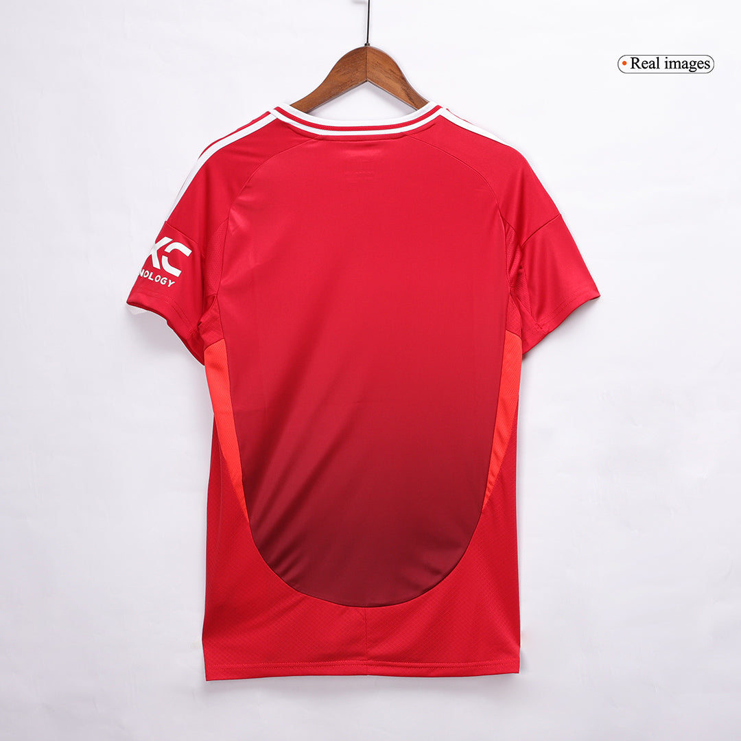 Gift-Manchester United Home Soccer Jersey 2024/25