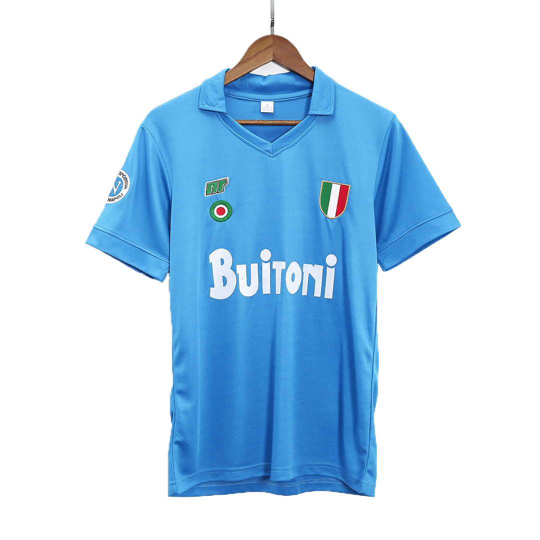Retro 1987/88 Napoli Home Soccer Jersey