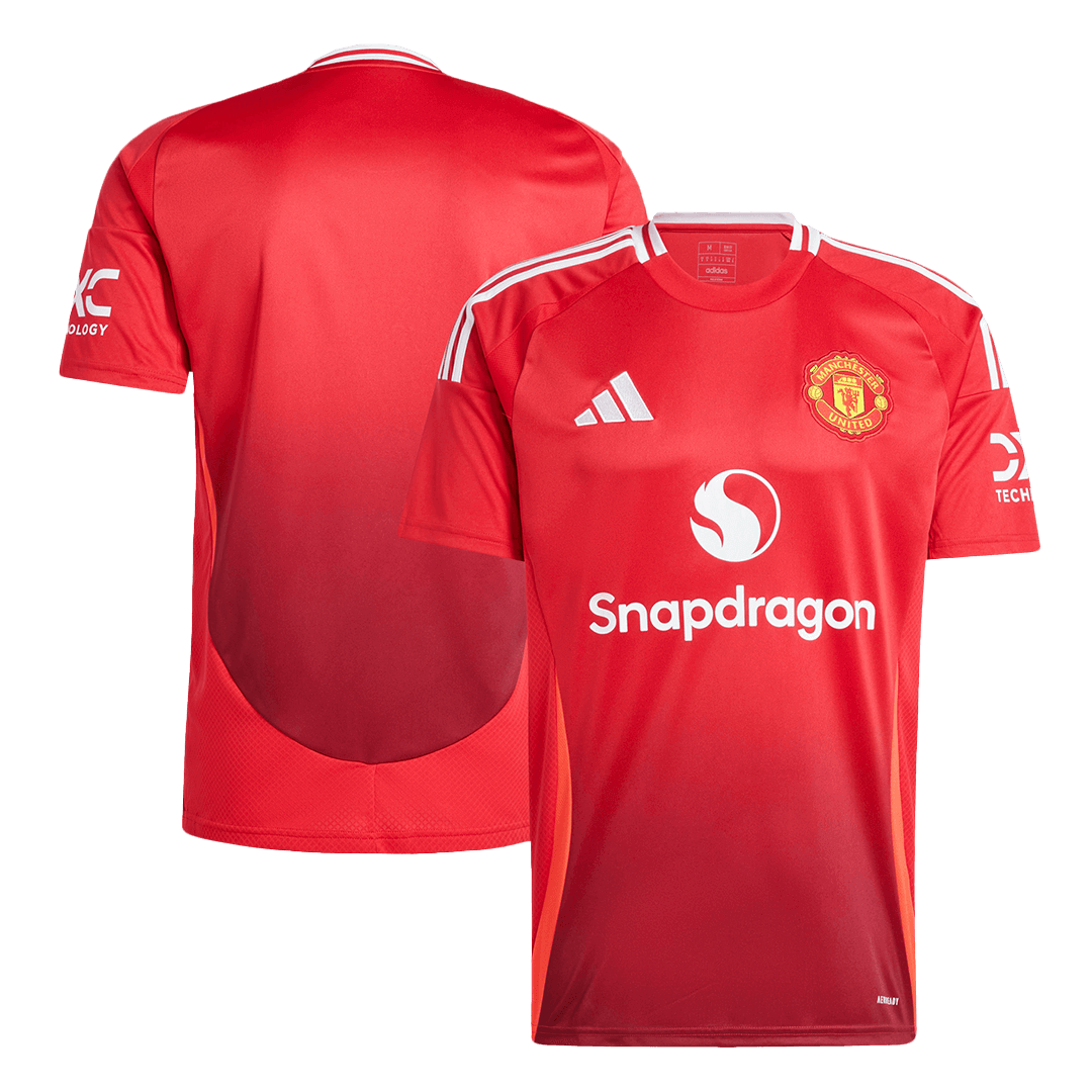 Gift-Manchester United Home Soccer Jersey 2024/25