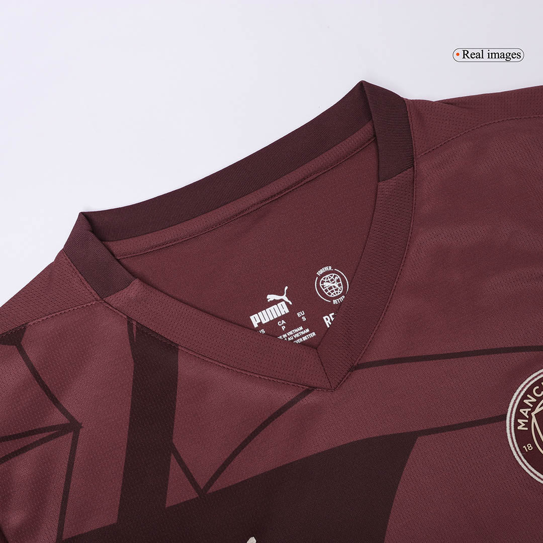 Gift-Manchester City Third Away Football Shirt 2024/25
