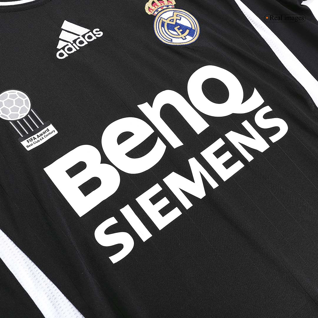 Retro Jersey SERGIO RAMOS #4 Real Madrid Retro Jersey Away Soccer Shirt 2006/07