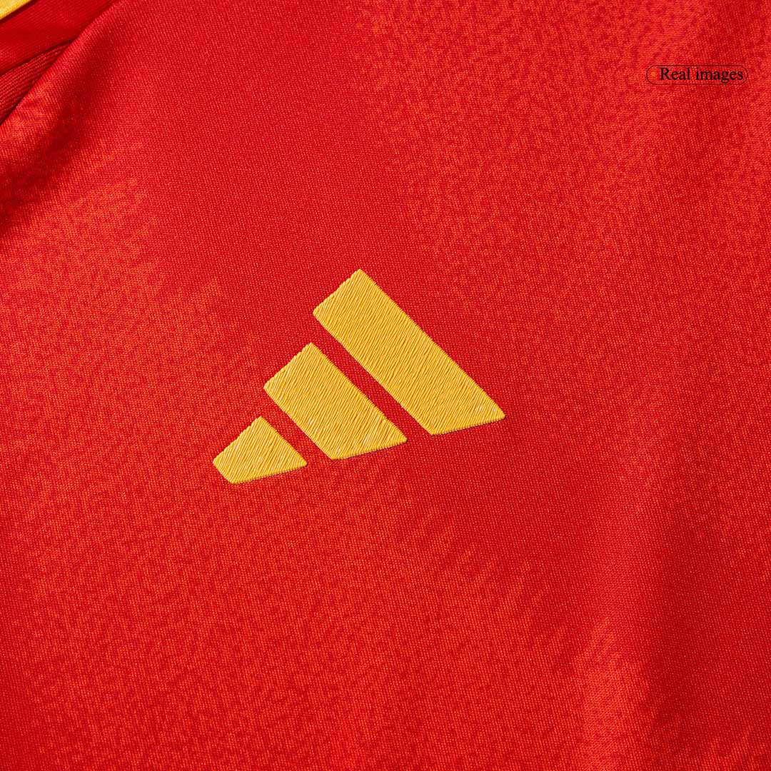 Kid's Spain Home Soccer Jersey Kit(Jersey+Shorts) Euro 2024