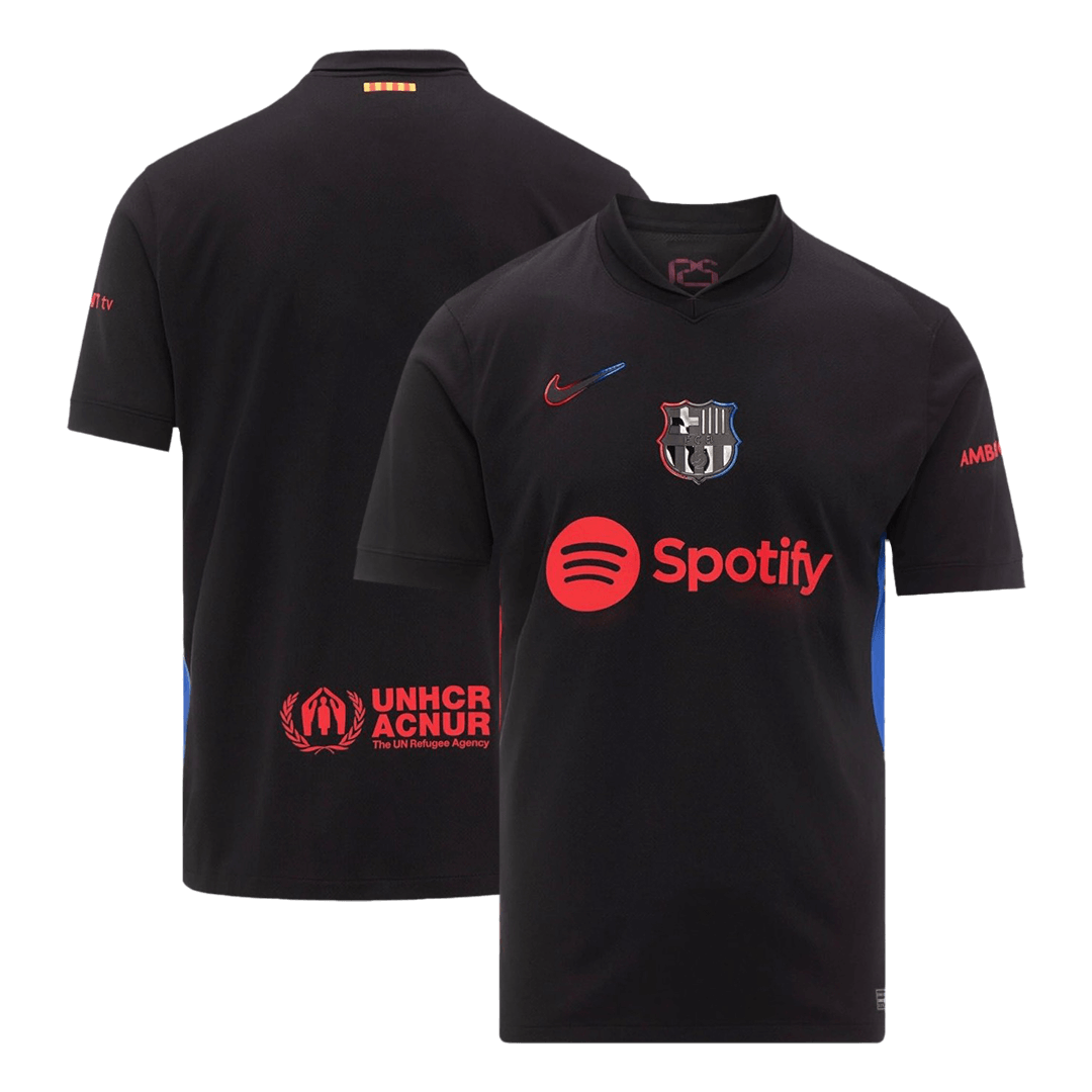 Gift-Barcelona Away Soccer Jersey 2024/25