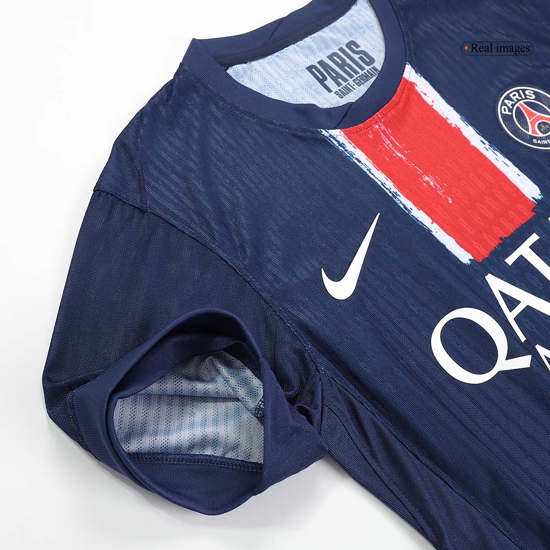 PSG Authentic O.DEMBÉLÉ #10 Soccer Jersey PSG Home Shirt 2024/25 - UCL