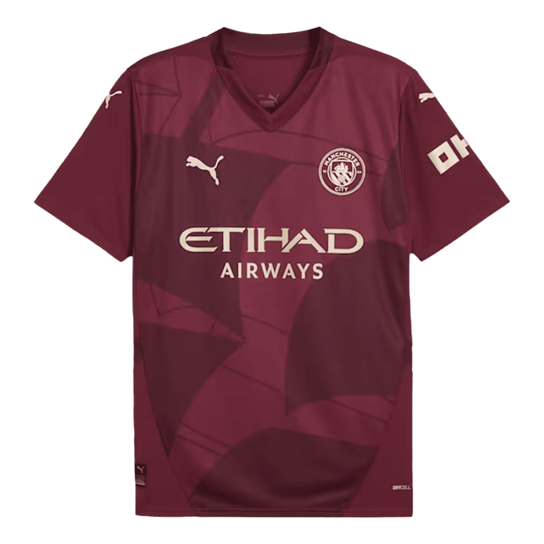 Gift-Manchester City Third Away Football Shirt 2024/25