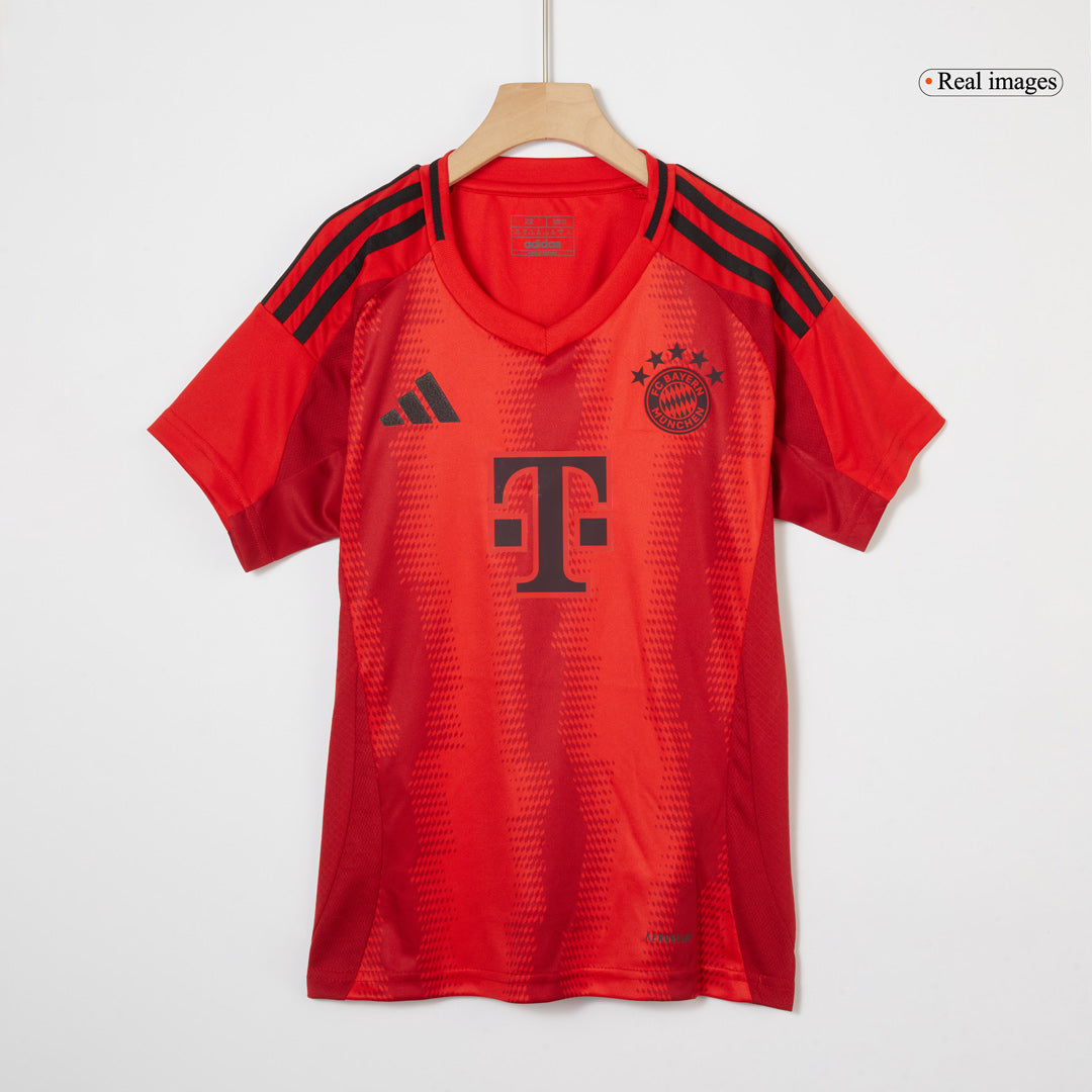 Kid's Bayern Munich Home Soccer Jersey Kit(Jersey+Shorts) 2024/25 Red