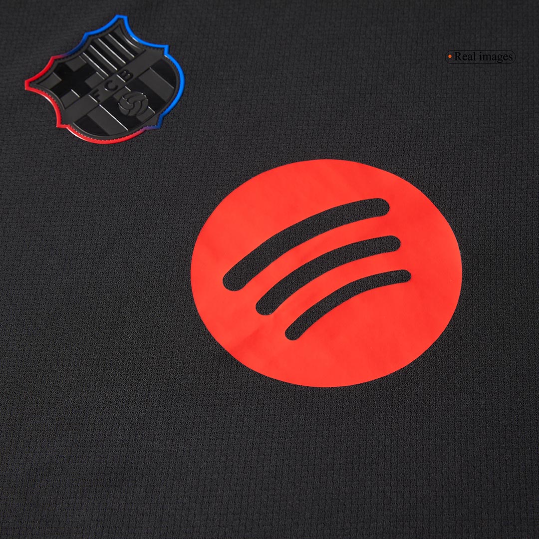 Authentic RAPHINHA #11 Barcelona Soccer Jersey Away Shirt 2024/25 - UCL (Spotify Logo Without Text)
