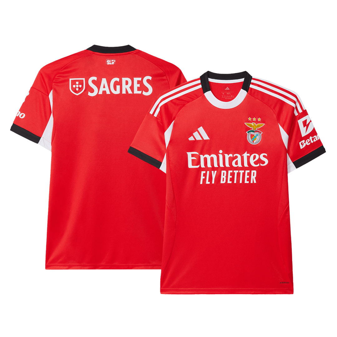 Benfica Soccer Jersey Home Shirt 2025/26